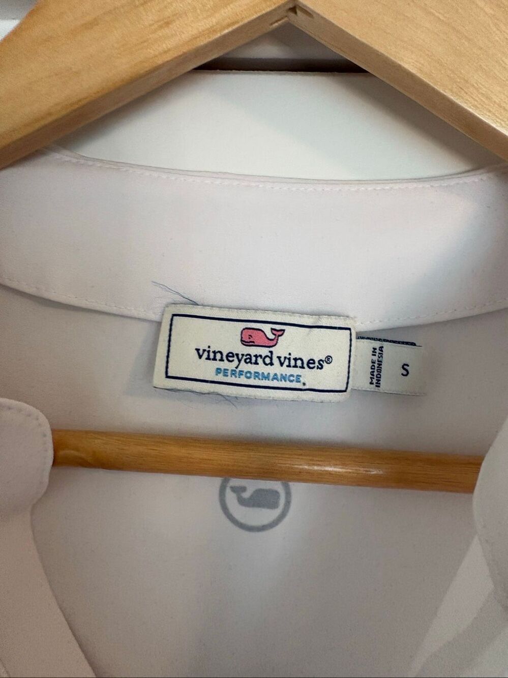 Vineyard Vines White Sleeveless Quarter Zip Shift Dress Size Small - Picture 5 of 6